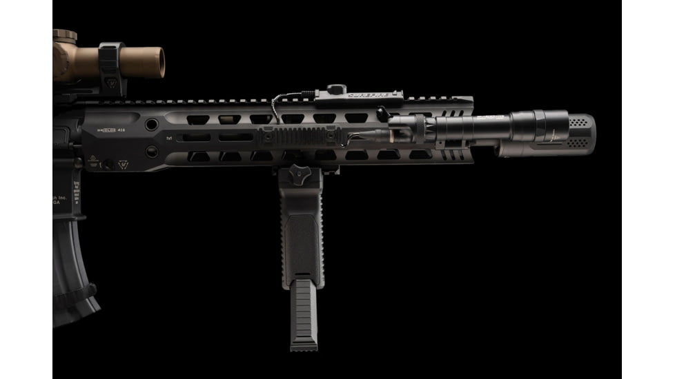 Strike Industries AR Strike Bipod Grip For 1913 Picatinny Rails, Black, One Size, SI-AR-BIPOD