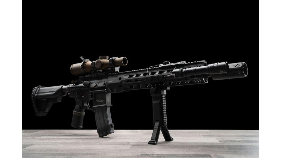 Strike Industries AR Strike Bipod Grip For 1913 Picatinny Rails, Black, One Size, SI-AR-BIPOD