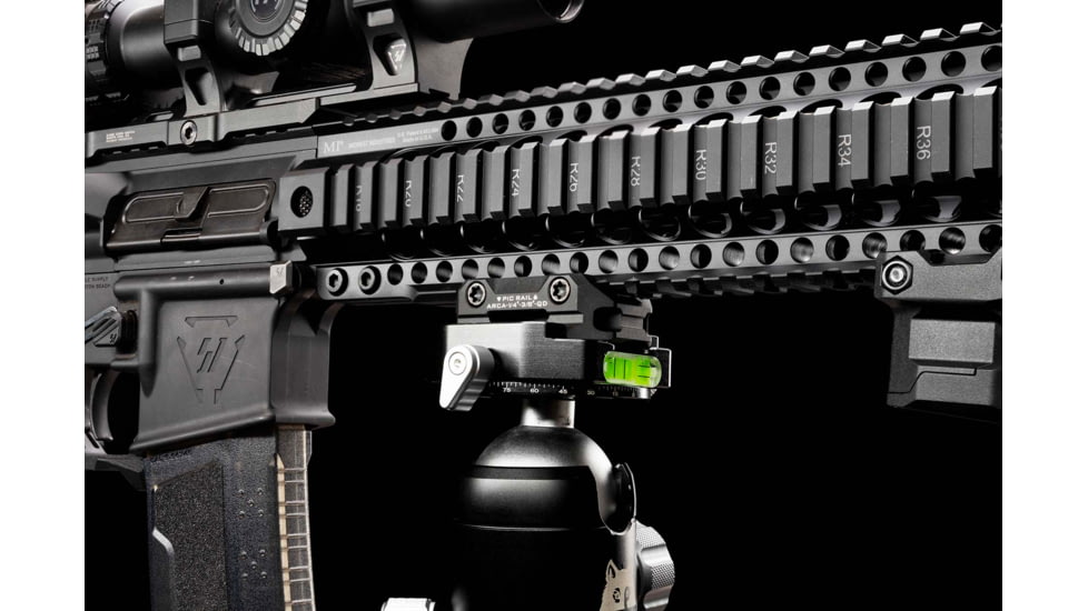 Strike Industries ARCA QD Picatinny Adatper, 1/4in and 3/8in Threads, Black, One Size, SI-ARCA-TRI-PADA-BK