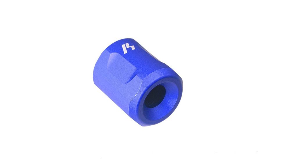 Strike Industries Barrel Cover Thread Protector 1/2x28, Blue, One Size, SI-BCTP-BLU