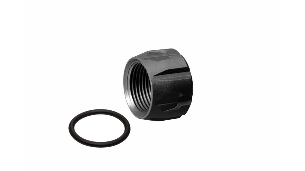 Strike Industries Barrel Cover Thread Protector for Pistol, Black, One Size, 708747548679