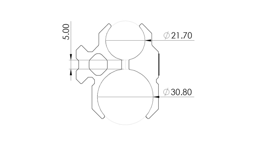Strike Industries Beretta 1301 Tactical /A300 Ultima Patrol Strike Shotgun Barrel Clamp, Black, SI-SG-BCL-1301TAC-BK