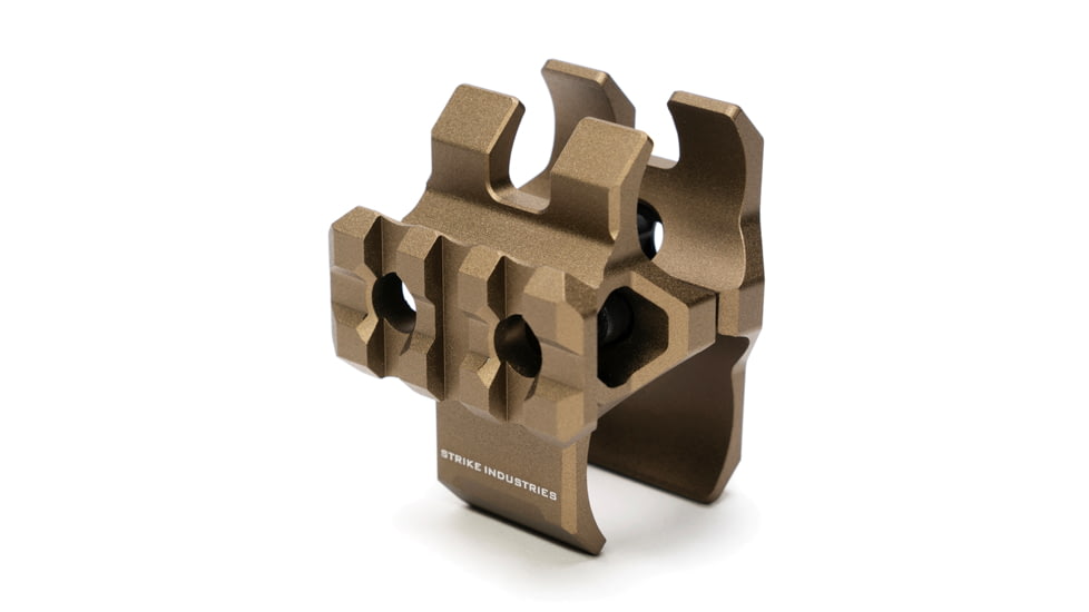 Strike Industries Beretta 1301 Tactical /A300 Ultima Patrol Strike Shotgun Barrel Clamp, FDE, SI-SG-BCL-1301TAC-FDE