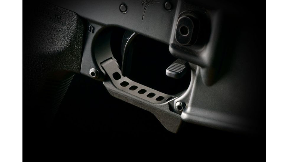 Strike Industries Billet Trigger Guard - Fang style, Red, One Size, SI-BTG-FANG-RED