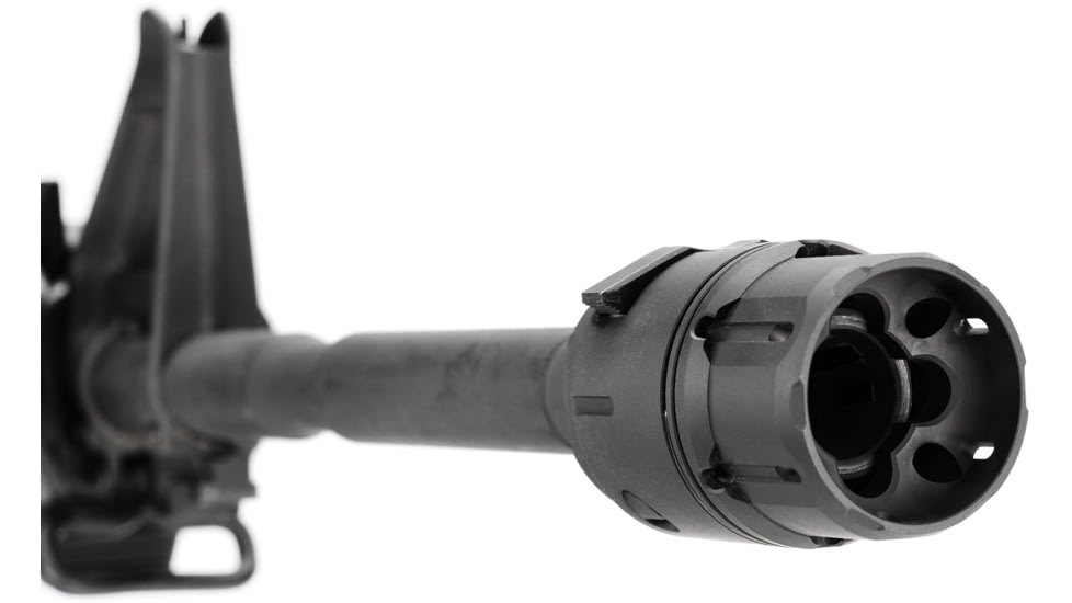 Strike Industries Blast Shield for A2 Birdcage Flash Hider, Black, One Size, SI-BS-NATO-BK