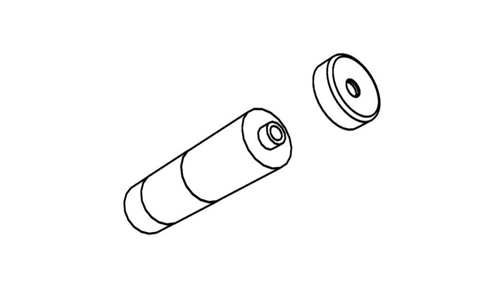 Strike Industries Mid Length Barrel Extension, Black, 16in SI-COBRADB16M