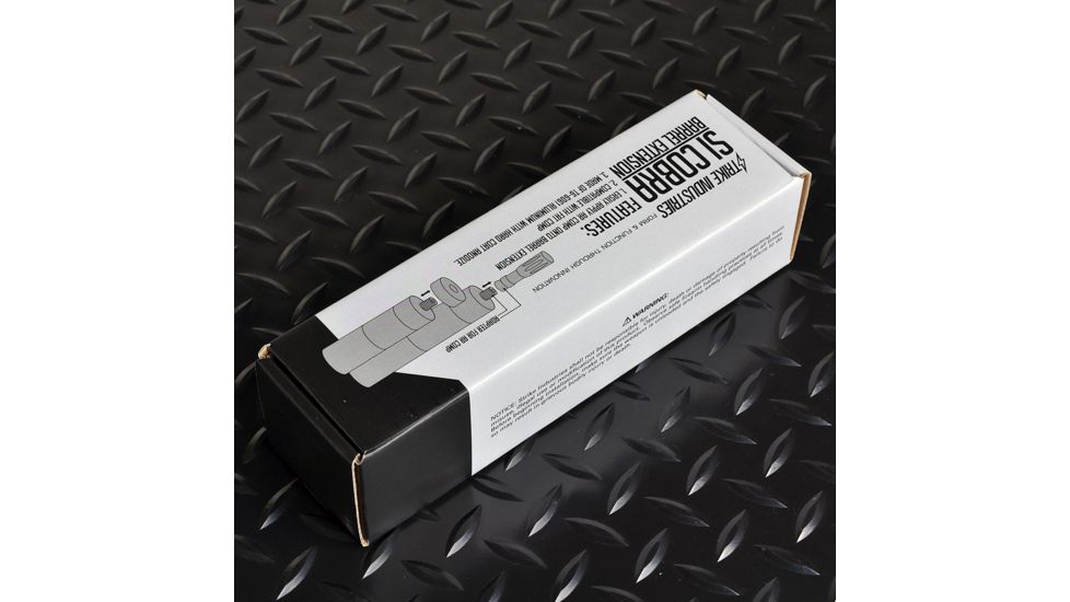 Strike Industries Mid Length Barrel Extension, Black, 16in SI-COBRADB16M
