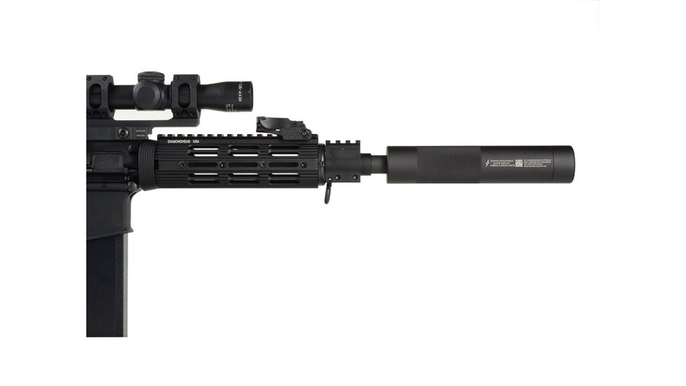 Strike Industries Mid Length Barrel Extension, Black, 16in SI-COBRADB16M