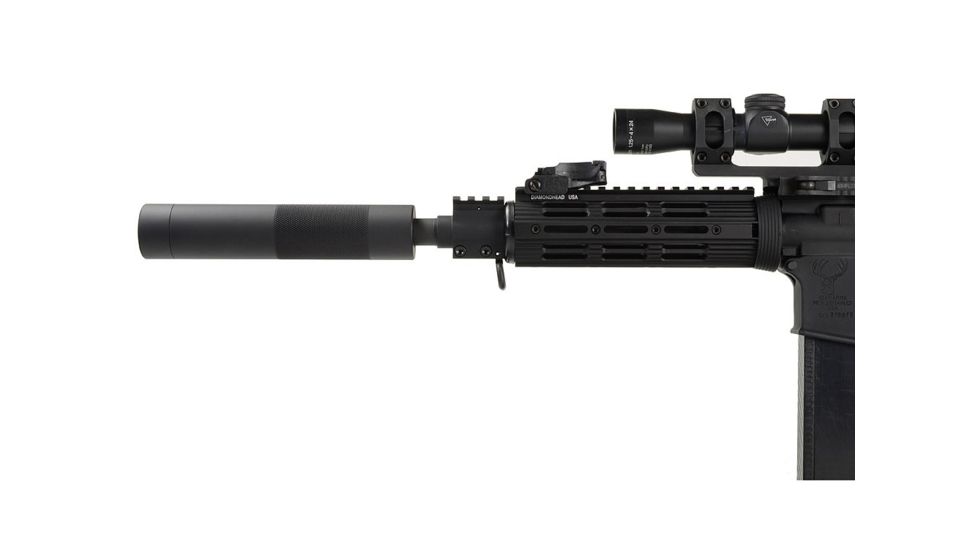 Strike Industries Mid Length Barrel Extension, Black, 16in SI-COBRADB16M