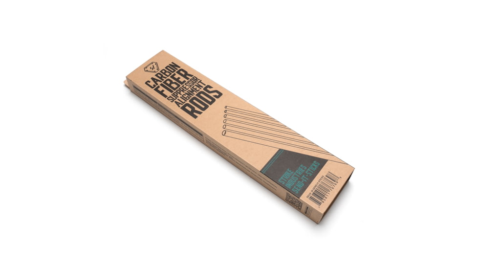 Strike Industries Carbon Fiber Suppressor Alignment Rods, Black, One Size, SI-SEND-IT-STICKS