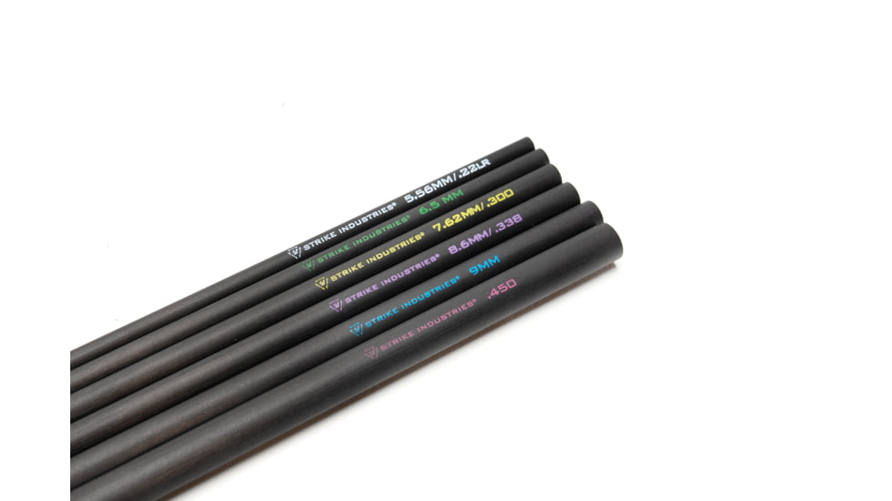 Strike Industries Carbon Fiber Suppressor Alignment Rods, Black, One Size, SI-SEND-IT-STICKS