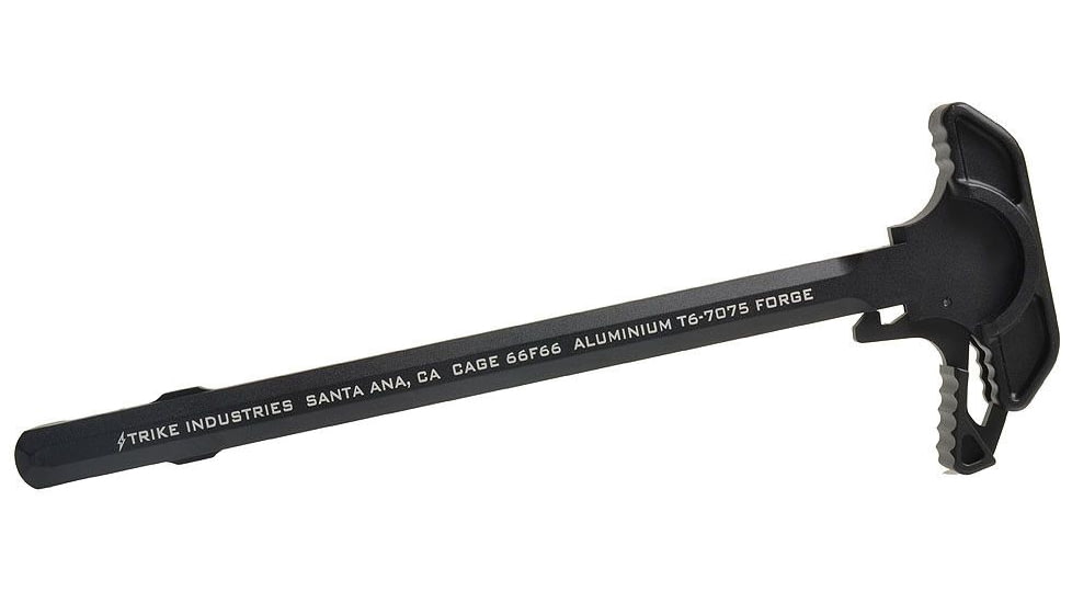 Strike Industries Charging Handle Extended Latch, Black, SI-AR-LATCH-BK