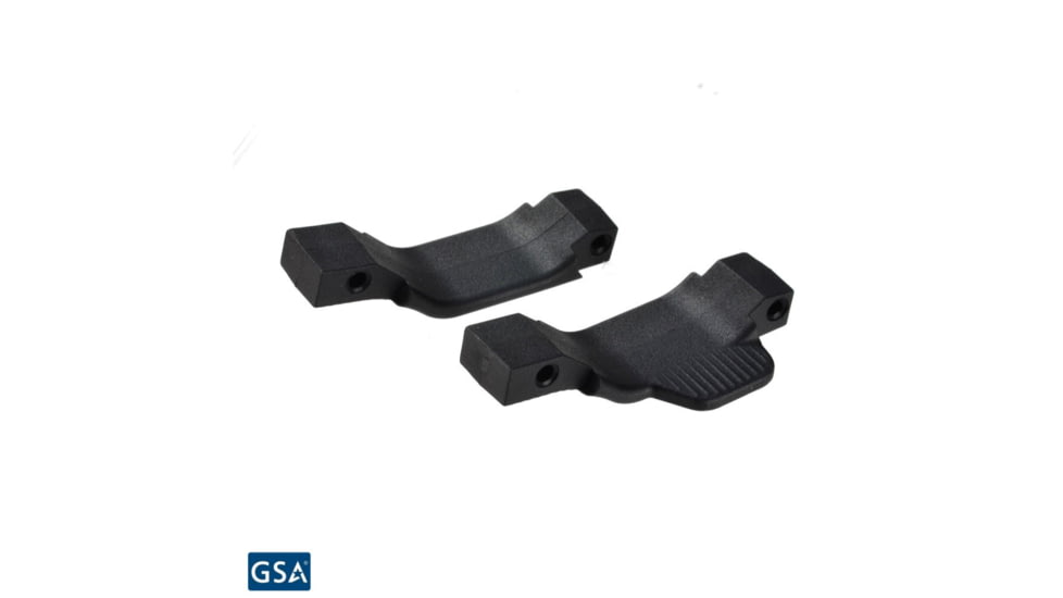 Strike Industries Cobra Straight and Right Only Polymer Trigger Guard Combo-2 Pack, Black SI-COBRA-02-SR-BK