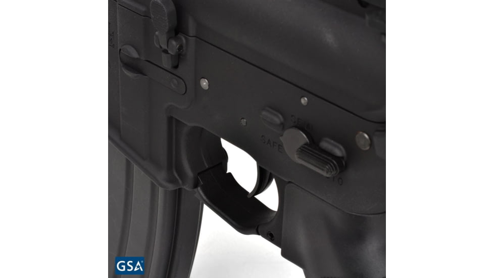 Strike Industries Cobra Straight and Right Only Polymer Trigger Guard Combo-2 Pack, Black SI-COBRA-02-SR-BK