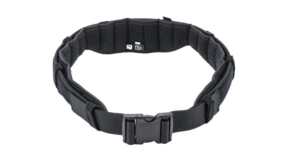 Strike Industries Colby Tactical Padded Belt, Black, Large, SI-COLBY-BELT-BK-L
