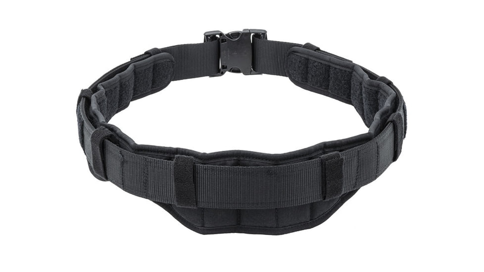 Strike Industries Colby Tactical Padded Belt, Black, Large, SI-COLBY-BELT-BK-L