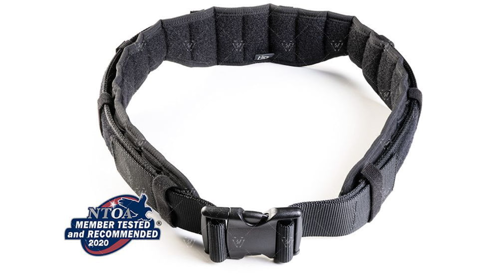Strike Industries Colby Tactical Padded Belt, Black, Small, SI-COLBY-BELT-S