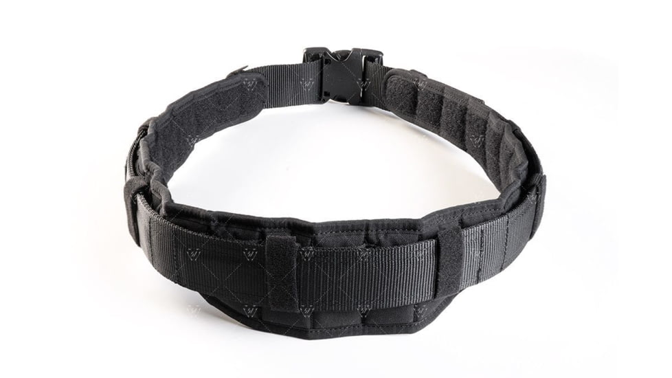 Strike Industries Colby Tactical Padded Belt, Black, Small, SI-COLBY-BELT-S