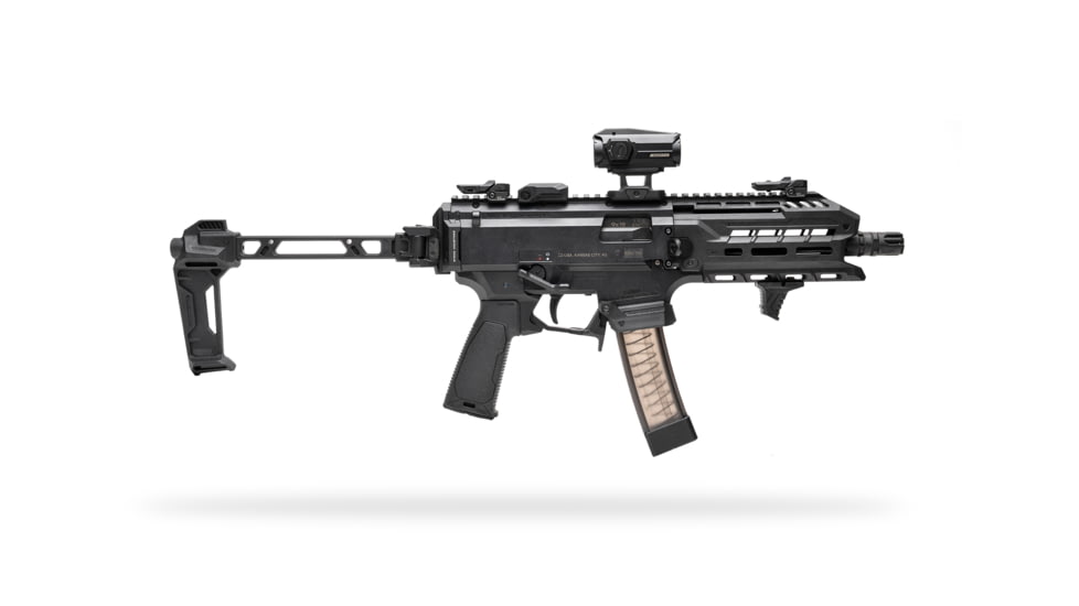 Strike Industries CZ EVO S1-3 Polymer Handguard, Black, One Size, SI-CEVO-POLY-HG-6-BK