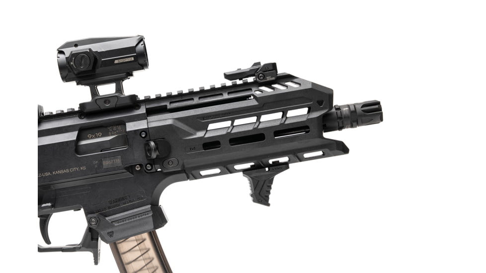 Strike Industries CZ EVO S1-3 Polymer Handguard, Black, One Size, SI-CEVO-POLY-HG-6-BK
