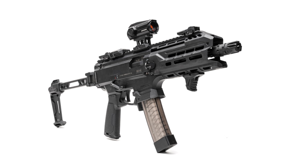 Strike Industries CZ EVO S1-3 Polymer Handguard, Black, One Size, SI-CEVO-POLY-HG-6-BK