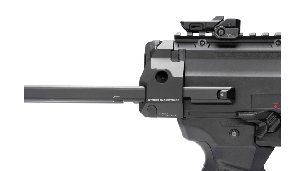 Strike Industries CZ Scorpion 3/3+ PDW Collapsible Stabilizing Brace, Black, One Size, SI-CEVO-PDW-STAB