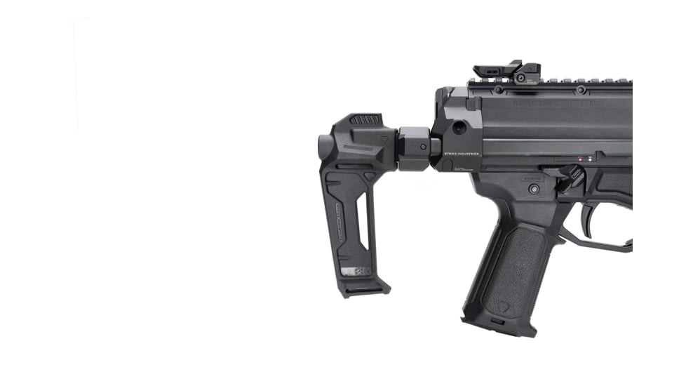 Strike Industries CZ Scorpion 3/3+ PDW Collapsible Stabilizing Brace, Black, One Size, SI-CEVO-PDW-STAB