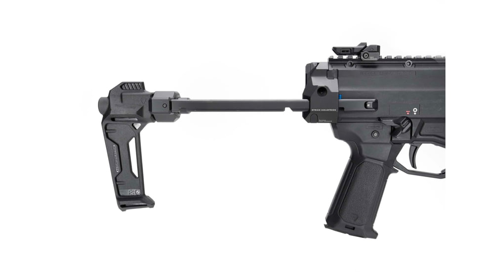 Strike Industries CZ Scorpion 3/3+ PDW Collapsible Stabilizing Brace, Black, One Size, SI-CEVO-PDW-STAB