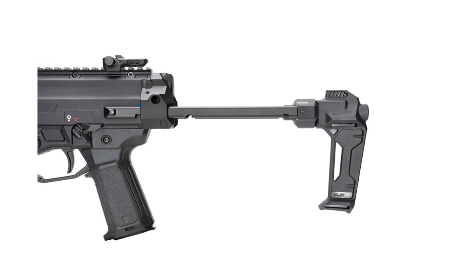 Strike Industries CZ Scorpion 3/3+ PDW Collapsible Stabilizing Brace, Black, One Size, SI-CEVO-PDW-STAB