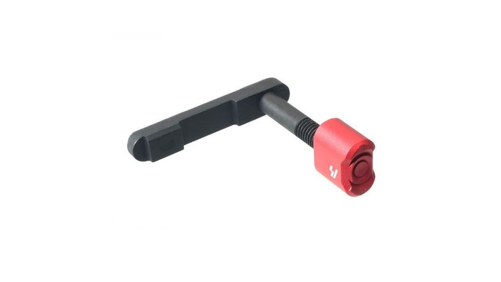 Strike Industries Enhanced Magazine Catch,Red, 708747546583