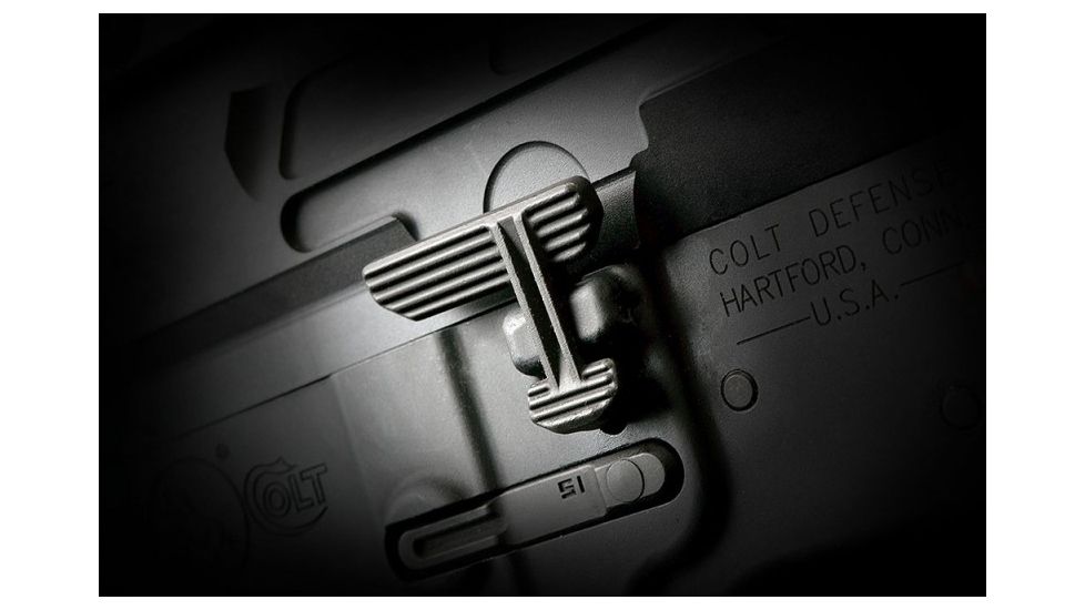 Strike Industries Extended Bolt Catch, Black, SI-AR-XBC