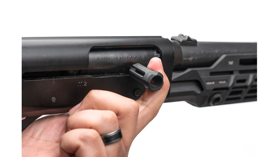 Strike Industries Extended Bolt Handle for Benelli M2, Black, One Size, SI-BM2-BH-12