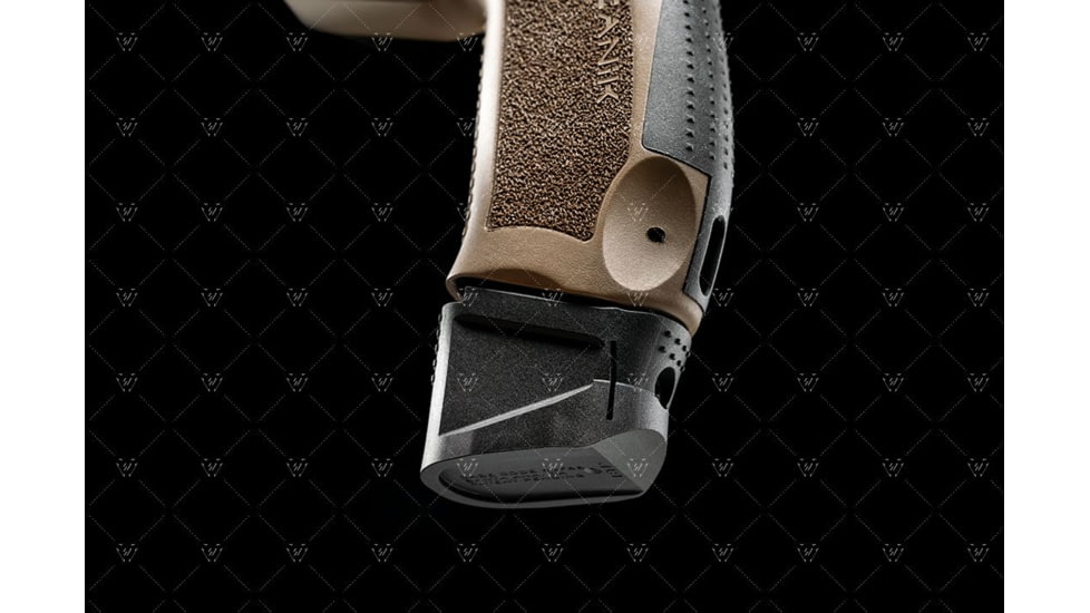 Strike Industries Extended Magazine Plate for CANiK TP9 with +5 9mm rounds, Black, SI-EMP-CTP9