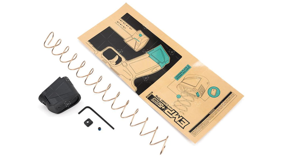 Strike Industries Extended Magazine Plate for CANiK TP9 with +5 9mm rounds, Black, SI-EMP-CTP9