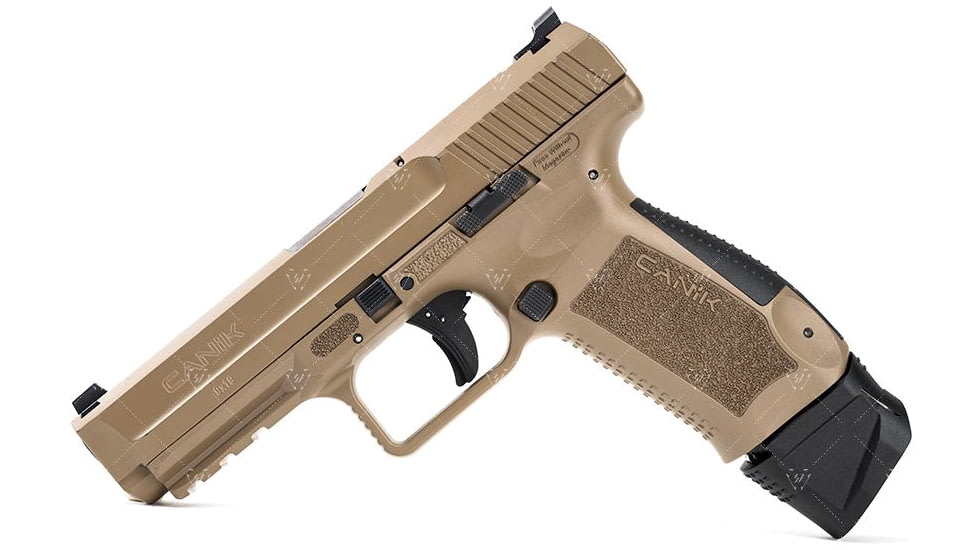 Strike Industries Extended Magazine Plate for CANiK TP9 with +5 9mm rounds, Black, SI-EMP-CTP9