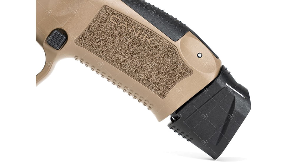 Strike Industries Extended Magazine Plate for CANiK TP9 with +5 9mm rounds, Black, SI-EMP-CTP9