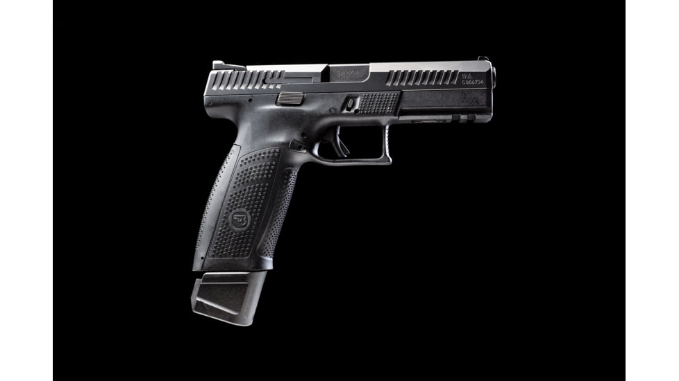 Strike Industries Extended Magazine Plate for CZ P-10 / P-09, Black, One Size, SI-EMP-CZP10-BK
