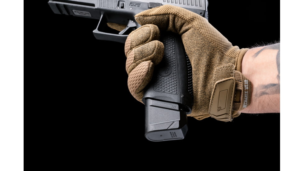 Strike Industries Extended Magazine Plate for CZ P-10 / P-09, Black, One Size, SI-EMP-CZP10-BK