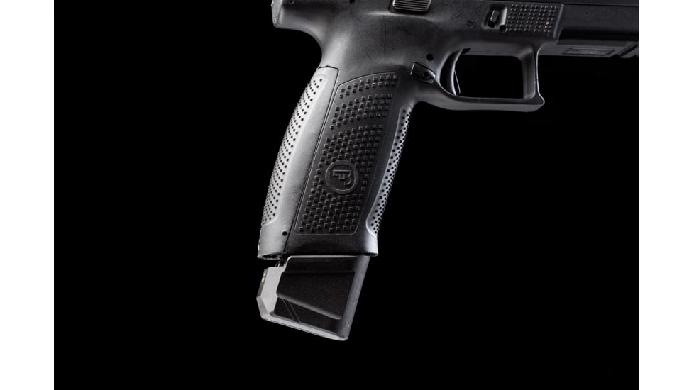 Strike Industries Extended Magazine Plate for CZ P-10 / P-09, Black, One Size, SI-EMP-CZP10-BK