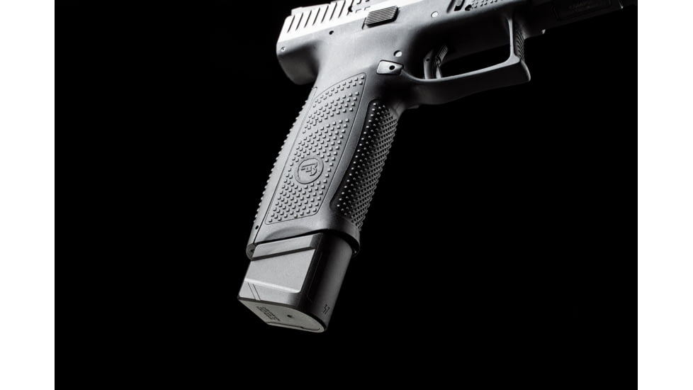 Strike Industries Extended Magazine Plate for CZ P-10 / P-09, Black, One Size, SI-EMP-CZP10-BK