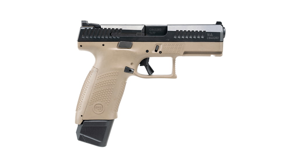Strike Industries Extended Magazine Plate for CZ P-10 / P-09, Black, One Size, SI-EMP-CZP10-BK