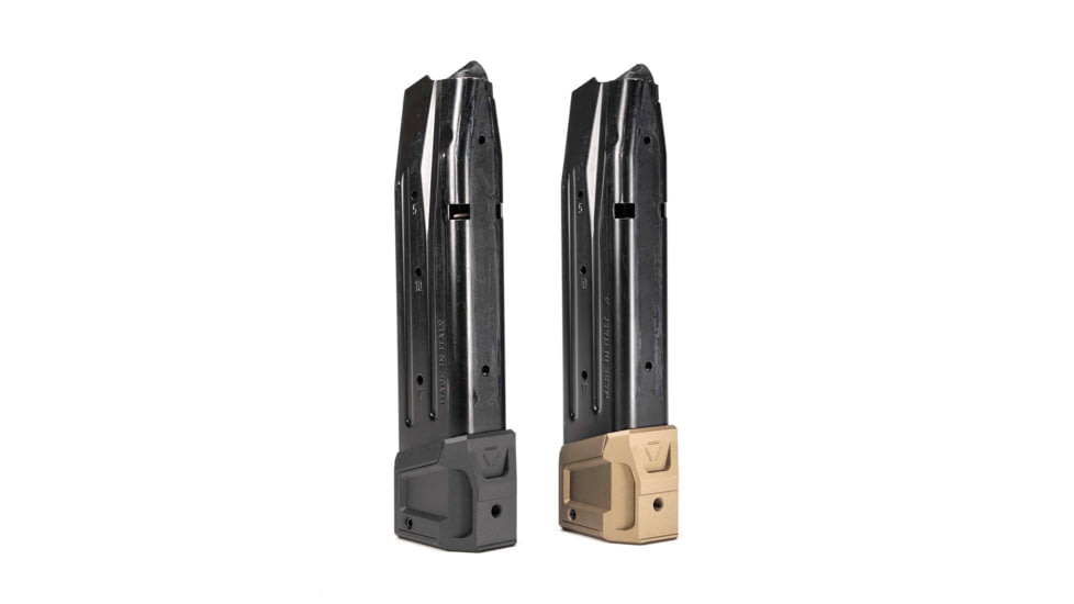Strike Industries Extended Magazine Plate, SIG Sauer P320, 9mm, 5-Round, FDE, One size, SI-EMP-AL-P320-FDE-5RD
