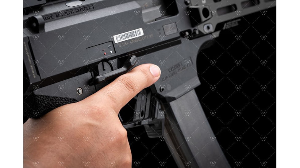 Strike Industries Extended Selector Switch for CZ Scorpion EVO, Black, One Size, SI-CEVO-EXT-SS