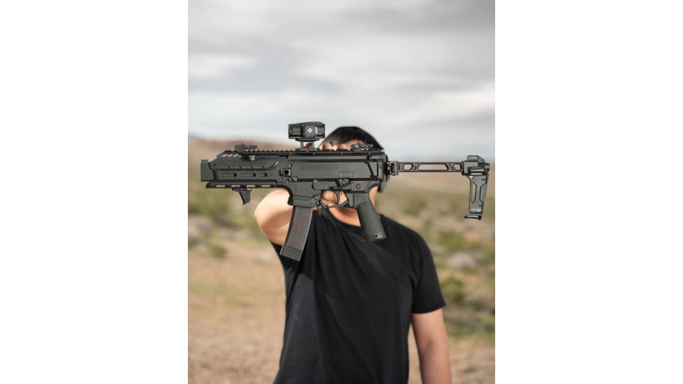 Strike Industries Fits 1913 Interfaces FSA Single Folder Rifle Stock, Matte Finish, Black, SI-FSA-S-STOCK