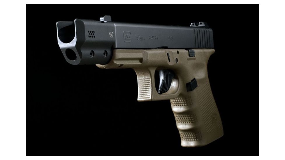 Strike Industries G4 Slide Compensator, Black, SI-G4-SCOMP-S