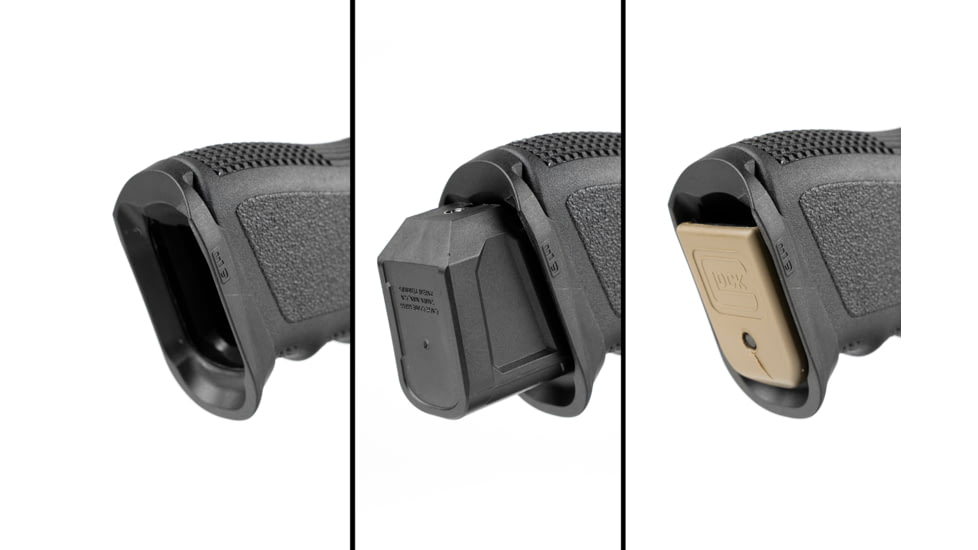 Strike Industries Gen3 Glock Magwell, Glock 19/23, Black, SI-G3-MagWell-19