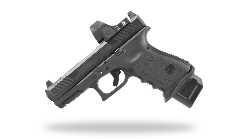 Strike Industries Gen3 Glock Magwell, Glock 19/23, Black, SI-G3-MagWell-19