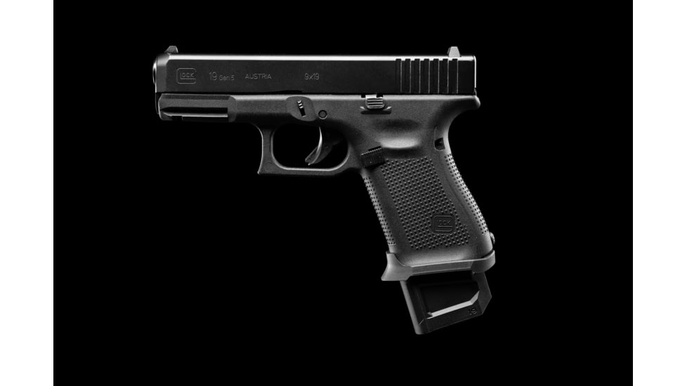 Strike Industries GEN5 Magwell for Glock G19/23, Black, SI-G5-MAGWELL-19