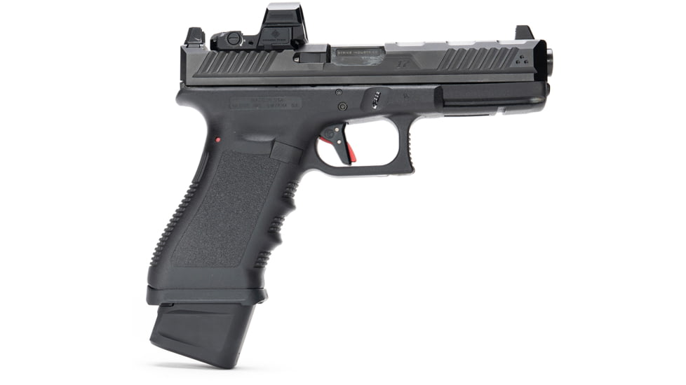 Strike Industries Glock G17 9mm, 17 Round Pistol Magazine, Smoke Gray, 17, SI-G-MAG-17