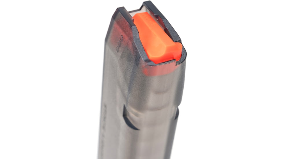 Strike Industries Glock G17 9mm, 17 Round Pistol Magazine, Smoke Gray, 17, SI-G-MAG-17